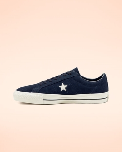 Converse Suede CONS One Star Pro Férfi Rövidszárú Sötét/Obszidián | BJUIZTF-HU